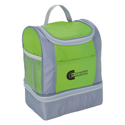 Two-tone Kooler Lunch Bag