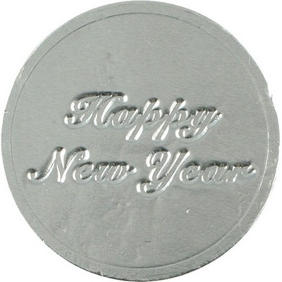 Happy New Year Chocolate Coin