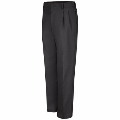 Red Kap™ Men's Pleated Work Pant - Black