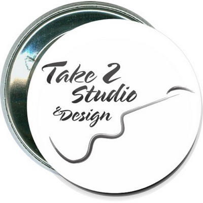 Business - Take 2 Studio and Design - 2 1/4 Inch Round Button