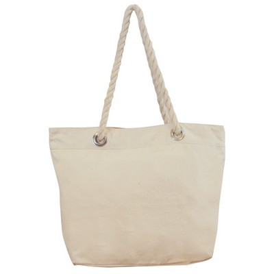 Trendy Rope Handle Tote - blank (16.5"x13.5"x4.75")