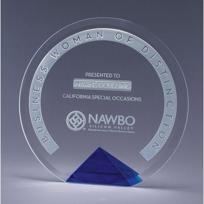 7.5" Cyrk Starphire Crystal Award