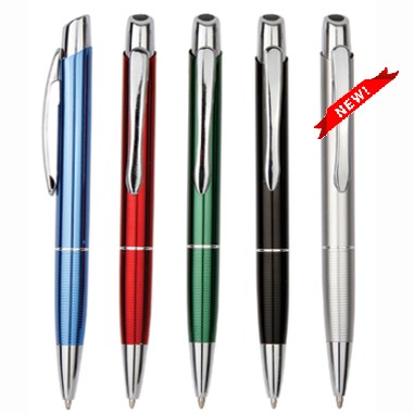 Aluminum Click Ballpoint Pen (Engraved)