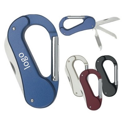 Multi-Functional Carabiner Knife Tool