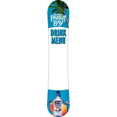 Snowboard - 155cm W/ Vinyl Graphic - Quick Turn