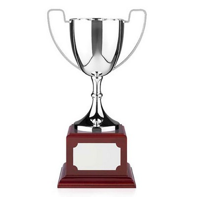 8" Swatkins Endurance Nickel Plated Cup Award