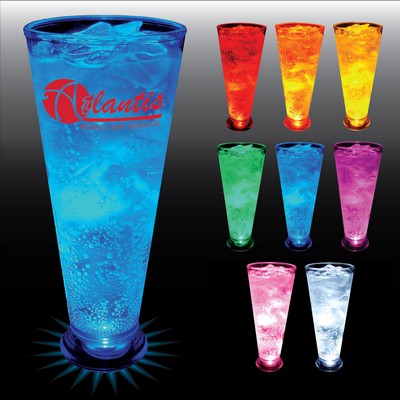 16 Oz. Plastic Light-Up Pilsner Glass