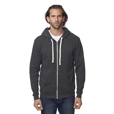 Unisex ECO Triblend Fleece Full-Zip Hoody Jacket