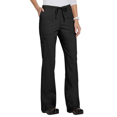 Cherokee Women's Core Stretch Drawstring Cargo Scrub Pant