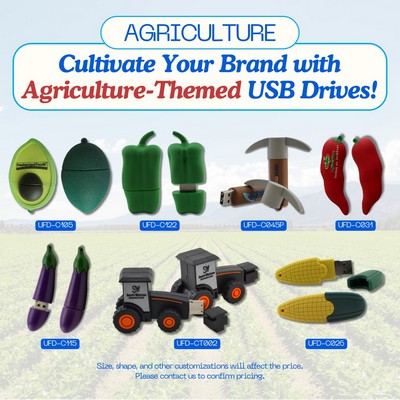 Customizable Agriculture-themed USB Drives