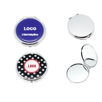 Folding Round Pocket Mirror