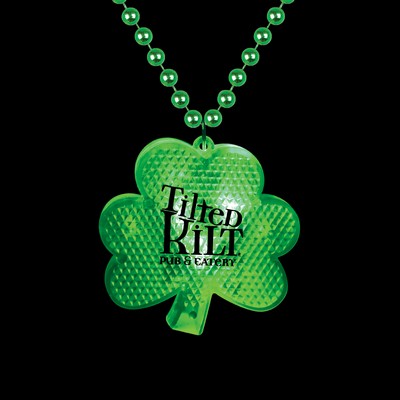 Light Up Shamrock Medallion Beads