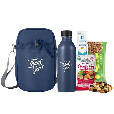 Sling Bag with Bottle & Snacks