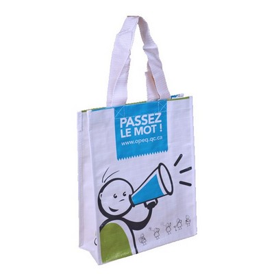 Heavy Duty Laminated Shopper Bag (12"x 14"x 5")