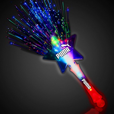 Fiber Optic LED Star Wand