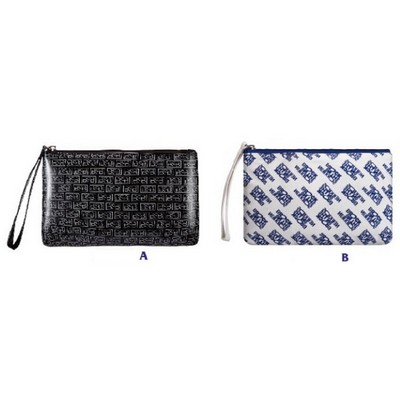 On the Go! Zippered Wristlet Bag