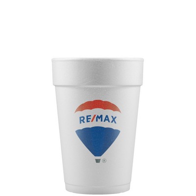 14 Oz. Foam Cup - White - Digital