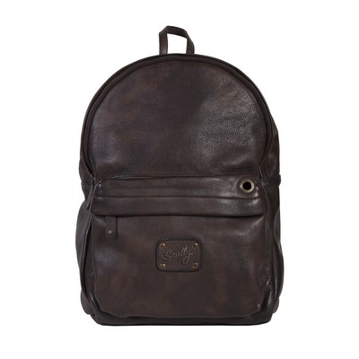 Washed Leather Backpack