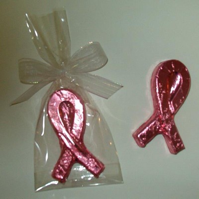 Chocolate awareness ribbon