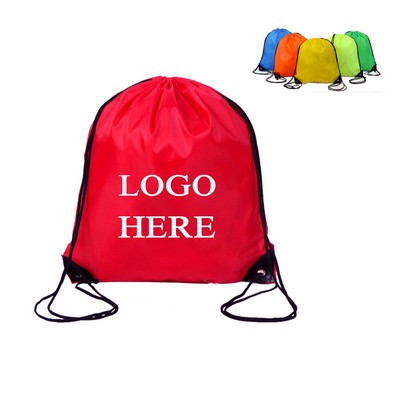 Folding Sports Drawstring Backpack