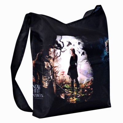 Custom 190T Polyester Full-Color Sublimated Sling Cross-Body Bag 15"x16"x2"