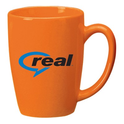 14 Oz. California Orange Houston Endeavor Customized Mug