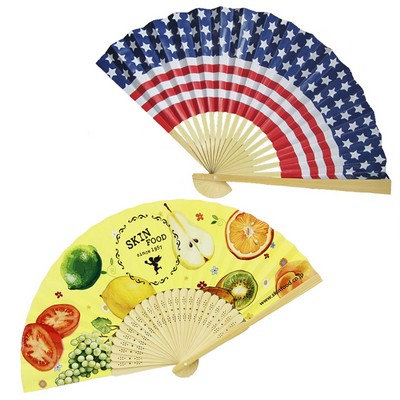 Folding Hand Paper Fan