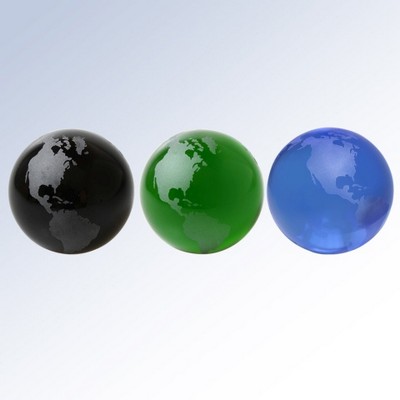 Colored Globe-Flat Bottom