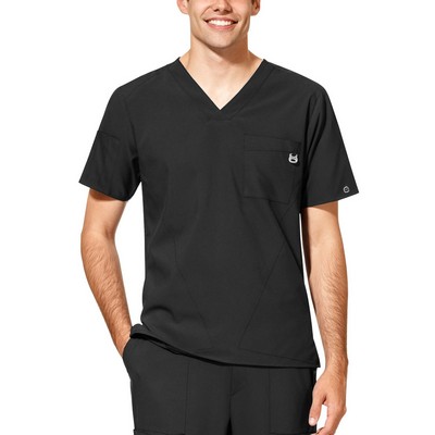 WonderWink Men's W123 V-Neck Scrub Top