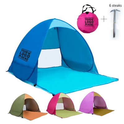 Auto Pop-Up UV-Resistant Sun Shelter