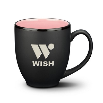 Dereham Mug - 16oz Black/Pink