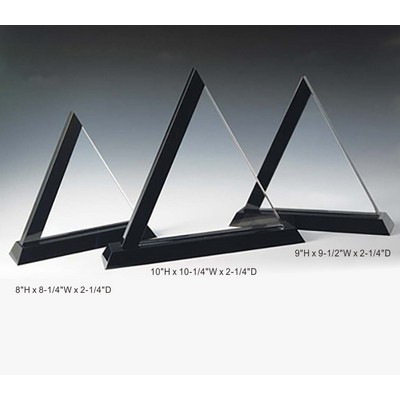 Triangle Optical CrystalAward Trophy