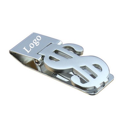 Stainless Steel Money Clip & Credit Card Holder