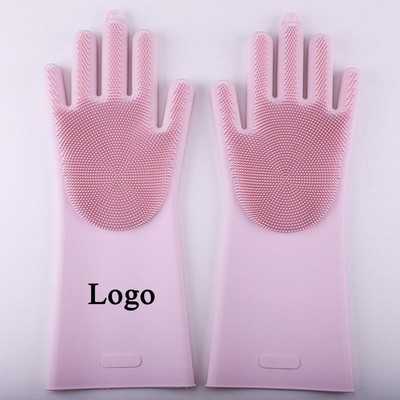 Magic Silicone Dishwashing Gloves