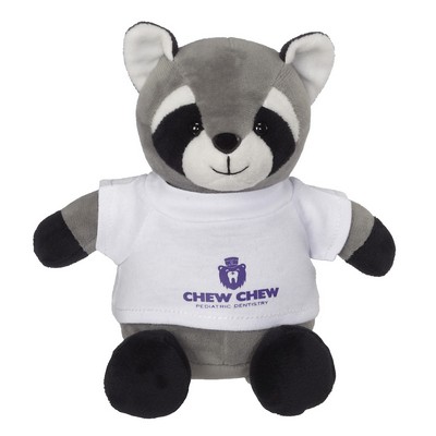 6" Mini Me Rascal Raccoon w/T-Shirt