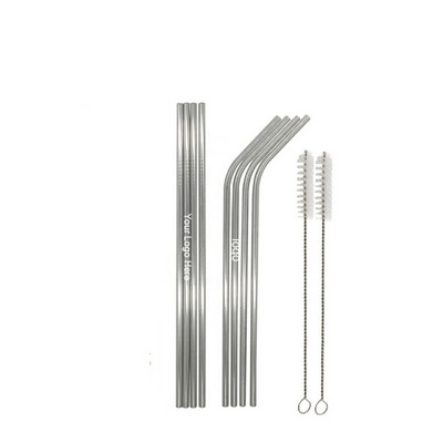 Stainless Steel Straw w/Brush