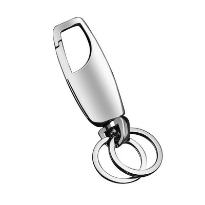 Double Ring Metal Key Chain