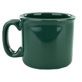 15 Oz. Green Yosemite Campfire Mug