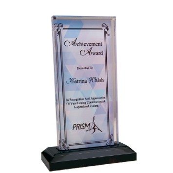 Sublimated Acrylic Recognition Award (3 1/2"x 7 1/4")