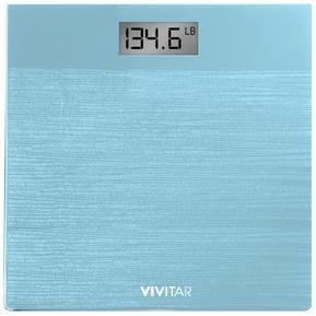 Vivitar® Sky Blue Digital Glitter Bathroom Scale