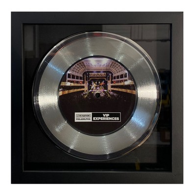 Personalized Framed Platinum 7" 45RPM Record