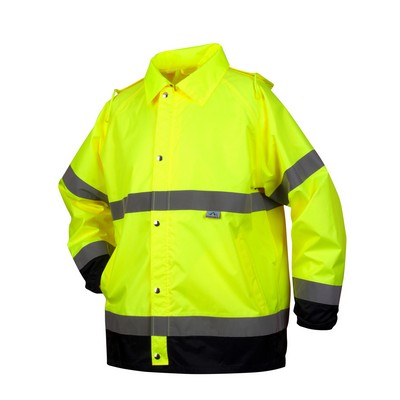 Pyramex Premium Hi-vis Rainwear Jacket