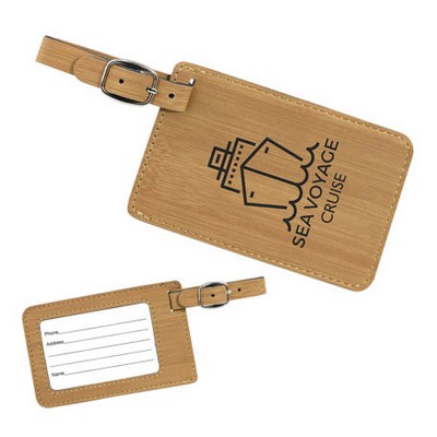 Leatherette Luggage Tag