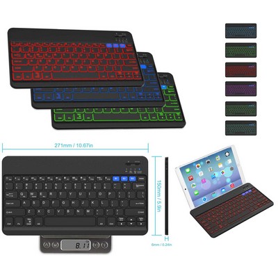 Kidder Universal Wireless Bluetooth Keyboard for iOS, Android, Windows Tablet PC Smartphone