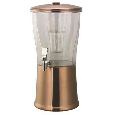 Elite Stainless Steel Cold Beverage Dispenser w/Metallic Finish (Rose Gold)