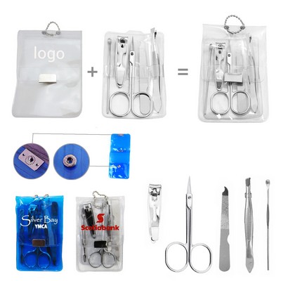 5 Pieces Manicure Set w/PVC Pouch