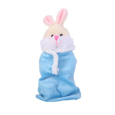 Soft Plush Bunny in Baby Sleeping Bag