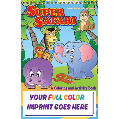 Super Safari Little Tablet Imprintable Coloring Book