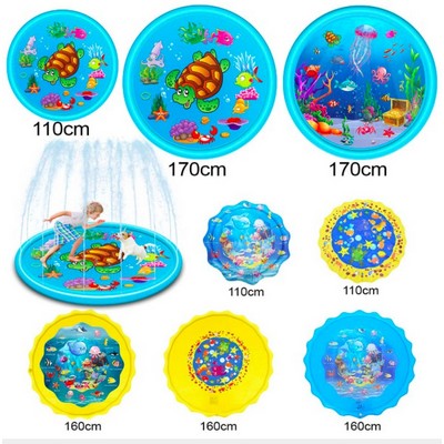 Water Splash Pad Inflatable Water Party Mat