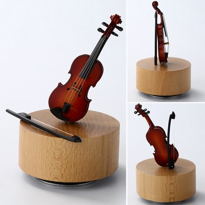 Musical Instrument Wooden Music Box